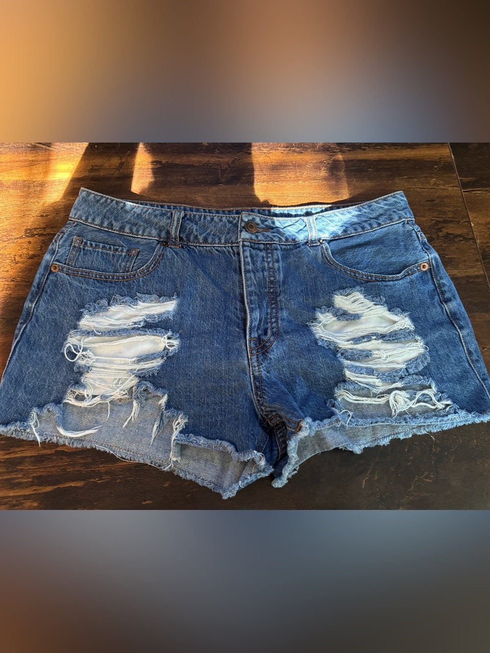Y2K Forever 21 Cut Off Shorts